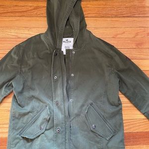 Hollister Army Green Jacket!!!